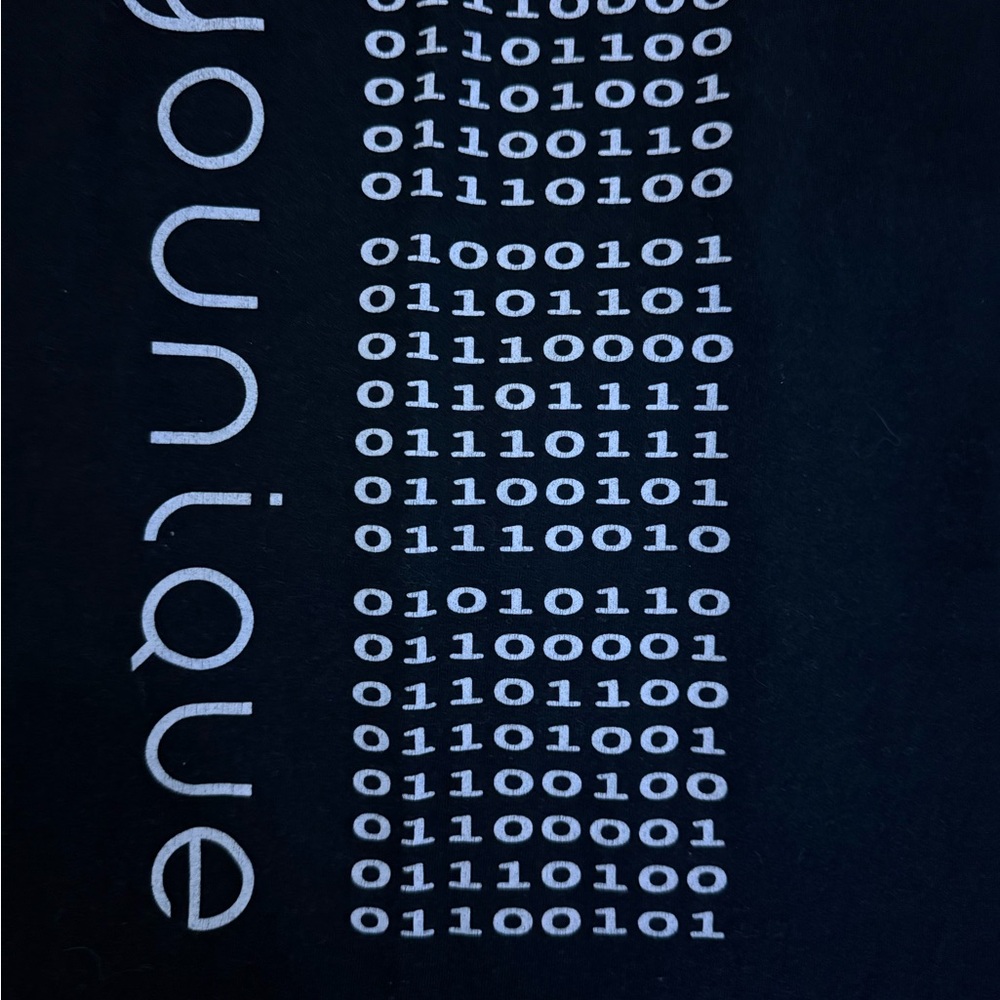 Younique Black and White Graphic Tee
